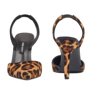 NIB Nine West Meredith Leopard Heels